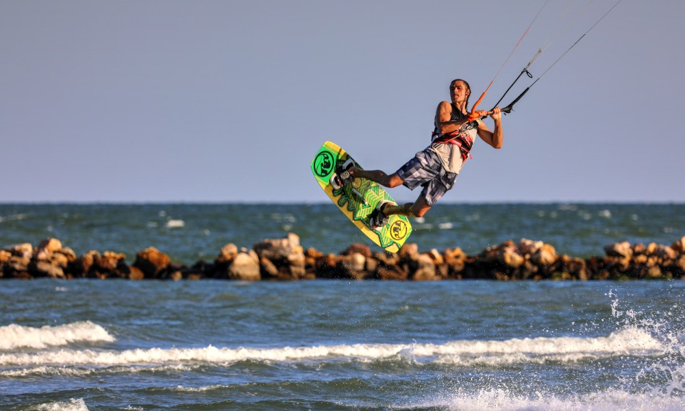 Windsurfing in Hawaii