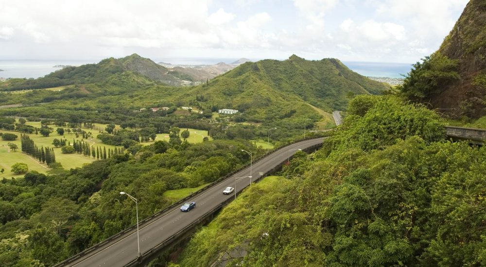 A highway in Hawaii